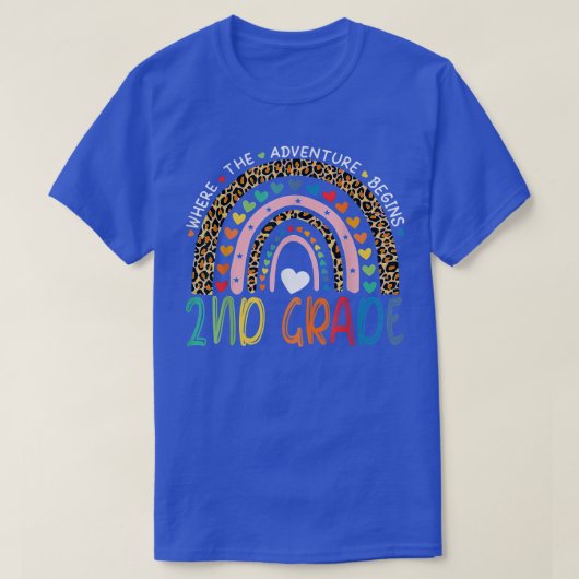 レオパード虹2年生 Tシャツ (デザイン正面)