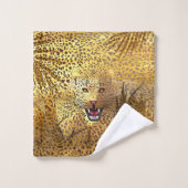 レオパード領土1 バスタオルセット (ウォッシュタオル)