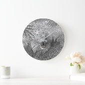 レオパード領土2 ラージ壁時計 (ホーム)