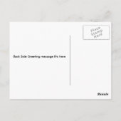 レオパード黒相 ポストカード (裏面)