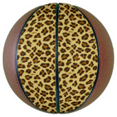 レオパード・アニマルプリント・パターン・バスケットボール バスケットボール (縦)