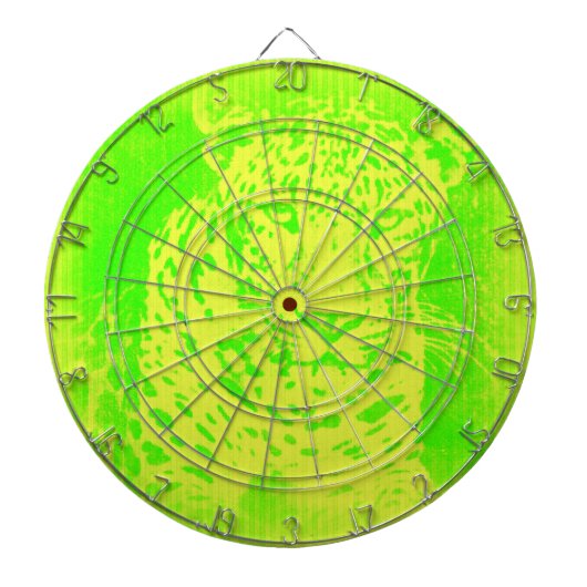 レオパード・アート2 ダーツボード (正面)