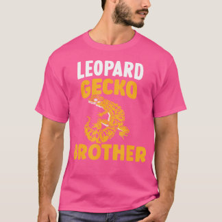 レオパード・ゲッコ・ブラザーリザードリプタイトライザードレオパ Tシャツ