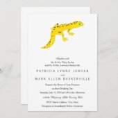 レオパード·ゲッコ 招待状 (正面/裏面)