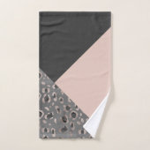 レオパード·ジオメトリック·グラム#1 バスタオルセット (ハンドタオル)