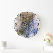 レオパード ラージ壁時計 (ホーム)