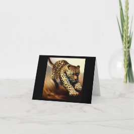 レオパード(6)野生猫 カード
