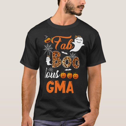 レオパードFABブーGMAハロウィン不気味の衣装 Tシャツ (正面)
