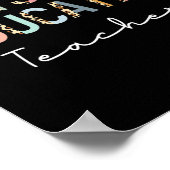 レオパードPe先生新学期物理エデュカティ ポスター (角)