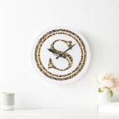 レオパードS ラージ壁時計 (ホーム)