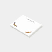 レオパーパーソナライズされたド·ゲッコ·リザード ポストイット (アングル)