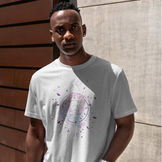 レオフローラ〔占星術の〕十二宮図標識 Tシャツ