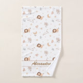 レオベビー | はっきりしたリトルライオンズ用ソフト バスタオルセット (ハンドタオル)