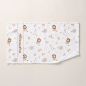 レオベビー | はっきりしたリトルライオンズ用ソフト バスタオルセット (ハンドタオル)