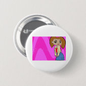 レオボタン 缶バッジ (正面&裏面)