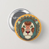 レオボタン 缶バッジ (正面&裏面)