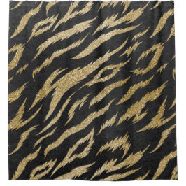 レオポルトストライプド シャワーカーテン