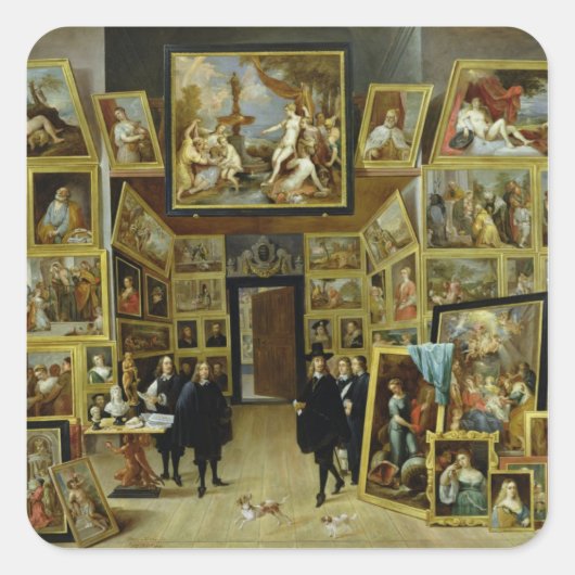 レオポルド・ウィルヘルム大公 スクエアシール (正面)