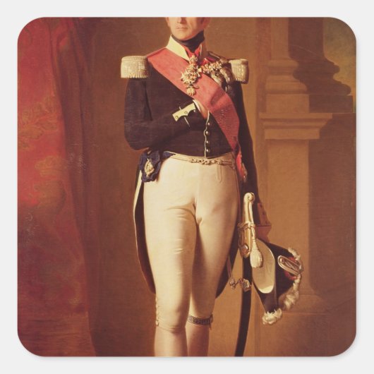 レオポルドI c.1846 スクエアシール (正面)