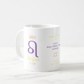 レオマグ コーヒーマグカップ (正面左)