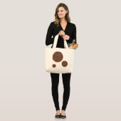 レオマンダラトートバッグ ラージトートバッグ (正面(モデル))