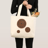 レオマンダラトートバッグ ラージトートバッグ (正面(商品))