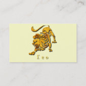 レオライオンの名刺 名刺 (裏面)