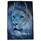 レオライオンMGBハッピーバースデー ミディアムペーパーバッグ (正面)