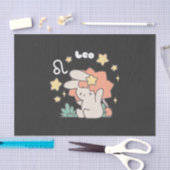 レオロピトキ〔占星術の〕十二宮図シリーズアート 薄葉紙 (クラフト)