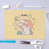 レオロピトキ〔占星術の〕十二宮図シリーズアート 薄葉紙 (クラフト)