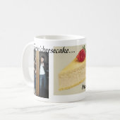 レオンのチーズケーキクラブ コーヒーマグカップ (正面左)