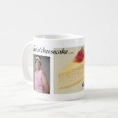 レオンのチーズケーキクラブ コーヒーマグカップ (正面左)