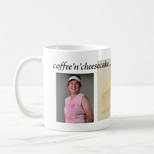 レオンのチーズケーキクラブ コーヒーマグカップ (左)