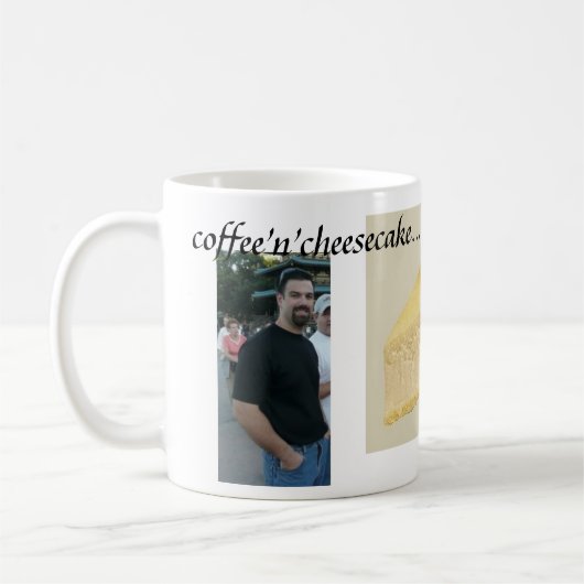 レオンのチーズケーキクラブ コーヒーマグカップ (左)