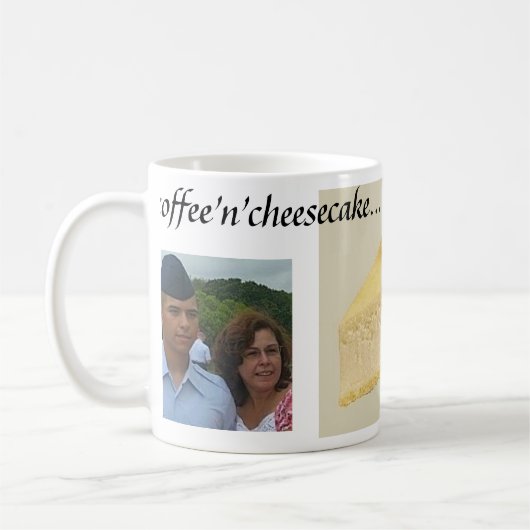 レオンのチーズケーキクラブ コーヒーマグカップ (左)