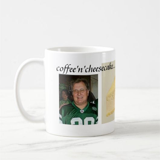 レオンのチーズケーキクラブ コーヒーマグカップ (左)