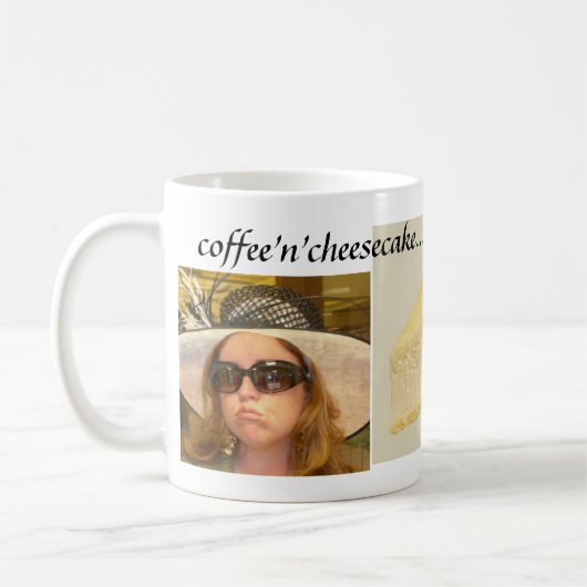 レオンのチーズケーキクラブ コーヒーマグカップ (左)