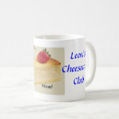 レオンのチーズケーキクラブ コーヒーマグカップ (正面右)