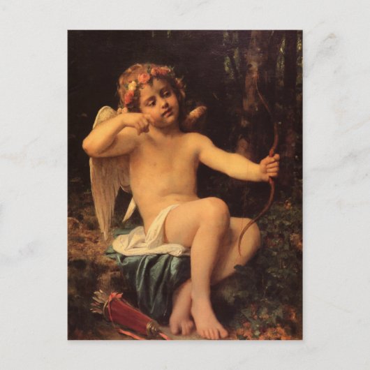 レオンバジールペロー付きポストカ絵画ード ポストカード (正面)