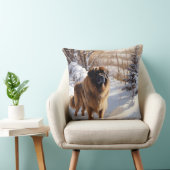 レオンバーガーはそれを雪のクリスマスに任せた クッション (椅子)