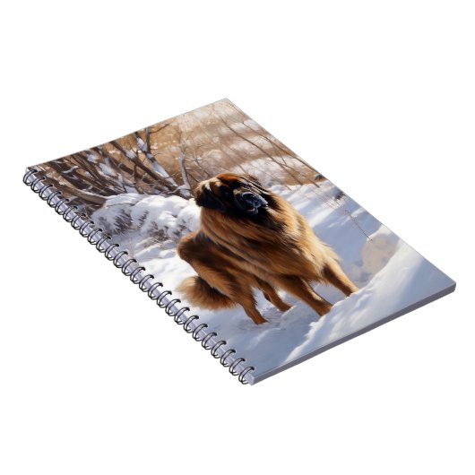 レオンバーガーはそれを雪のクリスマスに任せた ノートブック (右側)