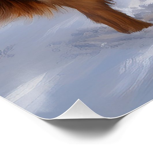 レオンバーガーはそれを雪のクリスマスに任せた ポスター (コーナー)