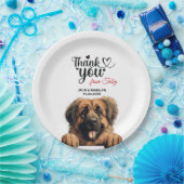 レオンベルガードッグ ペーパープレート (パーティー)