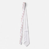 レオンベルガーハートが ネクタイ (裏面)