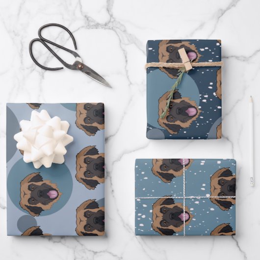 レオンベルガー ラッピングペーパーシート (正面)