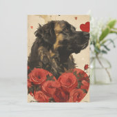 レオンベルガー ヴィンテージ バレンタインデー シーズンカード (スタンド正面)