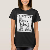 レオンベルガー 犬 1 Tシャツ (正面)
