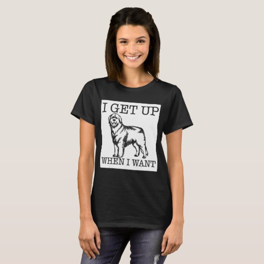 レオンベルガー 犬 1 Tシャツ (正面フル)