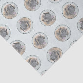 レオンベルガ絵を描ーズレオかわいいオリジナルペットドッグアート 薄葉紙 (詳細)