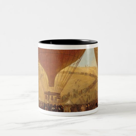 レオンマイケルGambettaの出発 ツートーンマグカップ (中央)